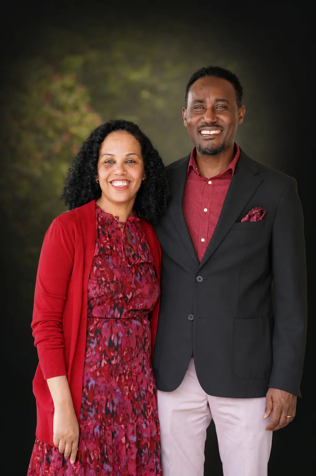 Pastor Melkamu Tadesse and his wife