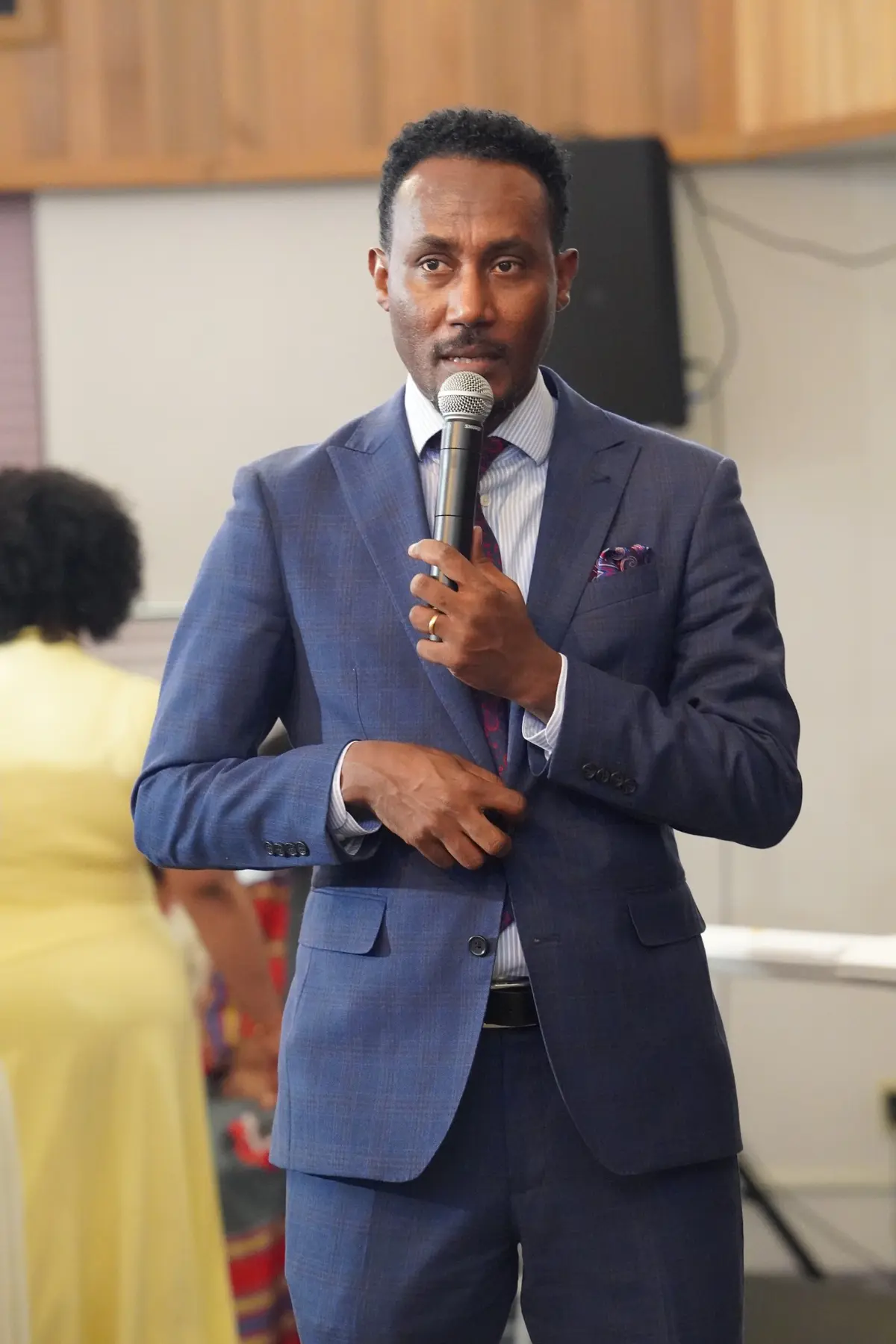 Senior Pastor Melkamu Tadesse